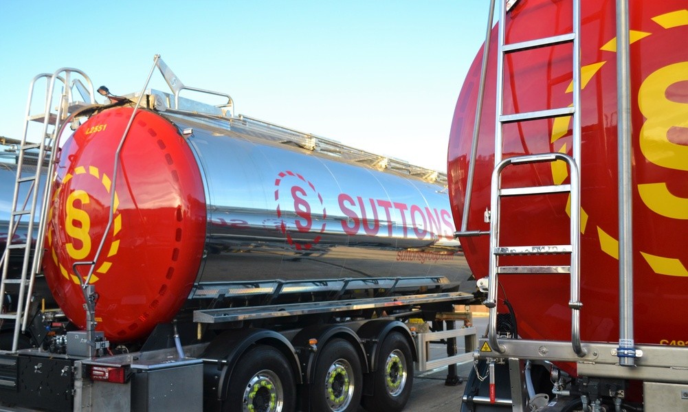 Suttons chemical road tanker
