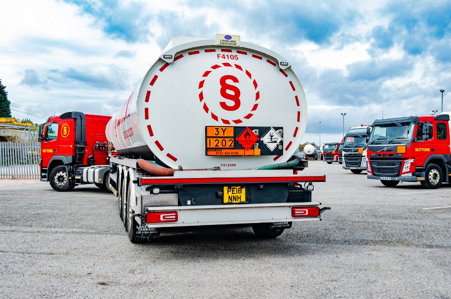fuel tanker by Suttons